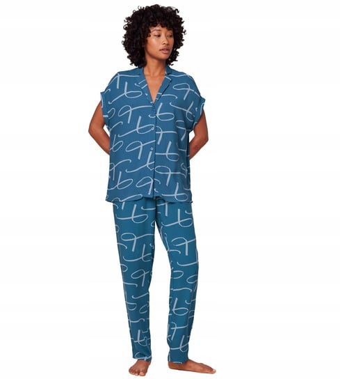 Dwuczęściowa piżama damska TRIUMPH Zestaw Boyfriend Fit PW 01 42 XL Triumph