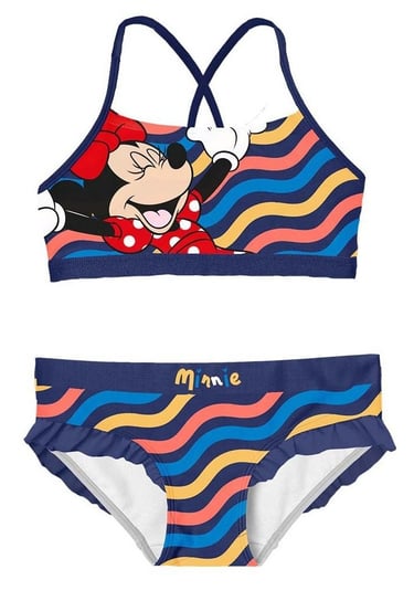 Dwuczęściowy strój kąpielowy dla dziewczynki Disney Minnie Mouse rozmiar 104 cm Disney
