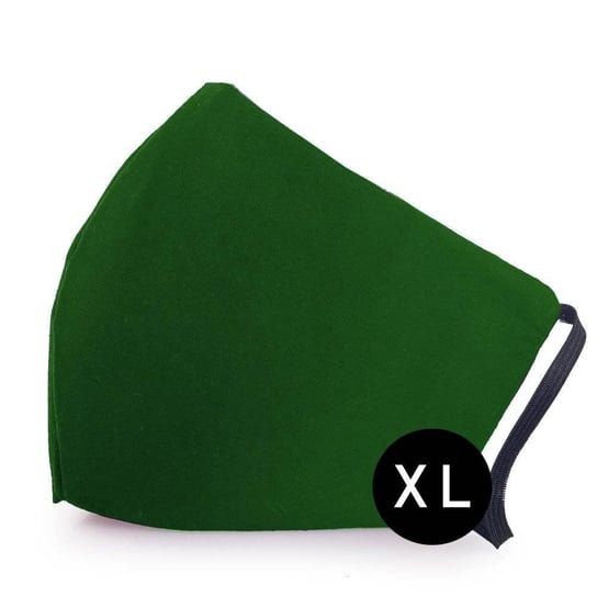 Dwustronna Maseczka ochronna męska - XL - SAFESHINO Premium - zielona - zielony Safeshino