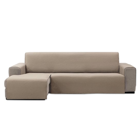 Dwustronne pokrowiec na sofę w jednolitych kolorach. Szezlong prawy/lewy 280cm lniany Inna marka