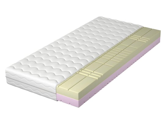 Dwustronny materac piankowy  Neptun 21 cm, Biały Mirjan24