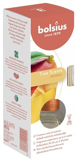 Dyfuzor zapachowy Bolsius True Scents Mango 45 ml Bolsius