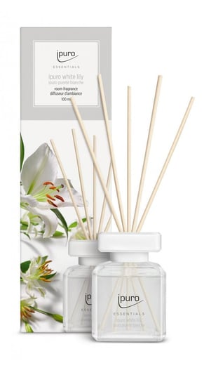 Dyfuzor zapachowy ipuro ESSENTIALS, White Lily, 100 ml, Ipuro Inny producent