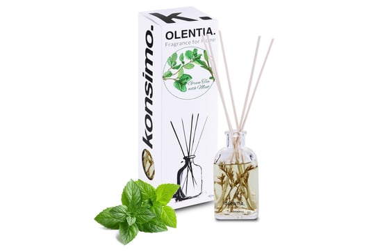 Dyfuzor zapachowy OLENTIA zielona herbata/mięta, 90 Konsimo