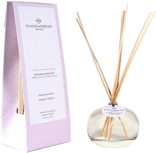 Dyfuzor Zapachowy - Peony & Lily Of The Valley  - Piwonia Z Konwalią - 100Ml PLANTES&PARFUMS PROVENCE