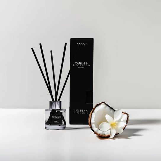 Dyfuzor zapachowy Vanilla & Tobacco 50ml INSPIRA Candle Store
