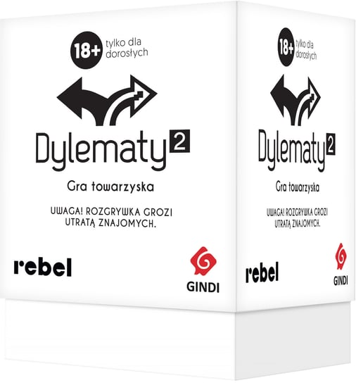 Dylematy 2, Towarzyska Gra Imprezowa Rebel Idealna na Prezent, dla Dużej Liczby Graczy Rebel