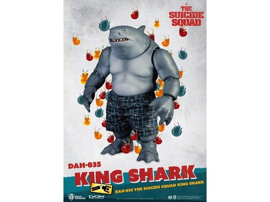 DYNAMIC8H FIGURA DC COMICS THE SUICIDE SQUAD 2 KING SHARK Inna marka