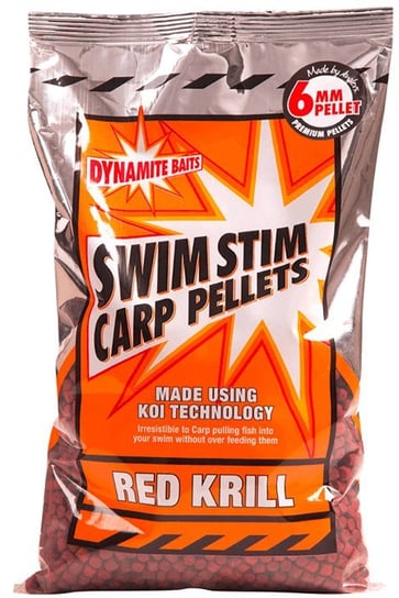 Dynamite Baits Pellet Swim Stim Red Krill 6 Mm 900G Inna marka