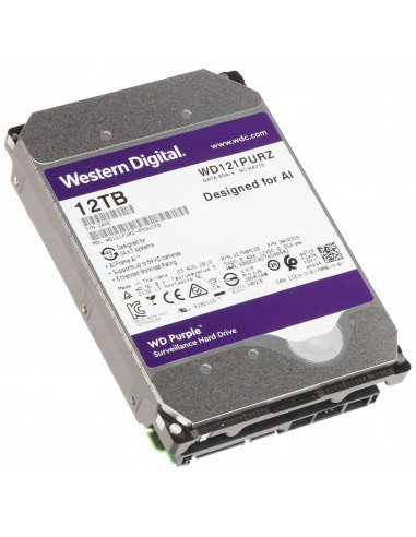 Dysk do rejestrowania HDD-WD121PURZ 12TB 24/7 WESTERN DIGITAL Western Digital