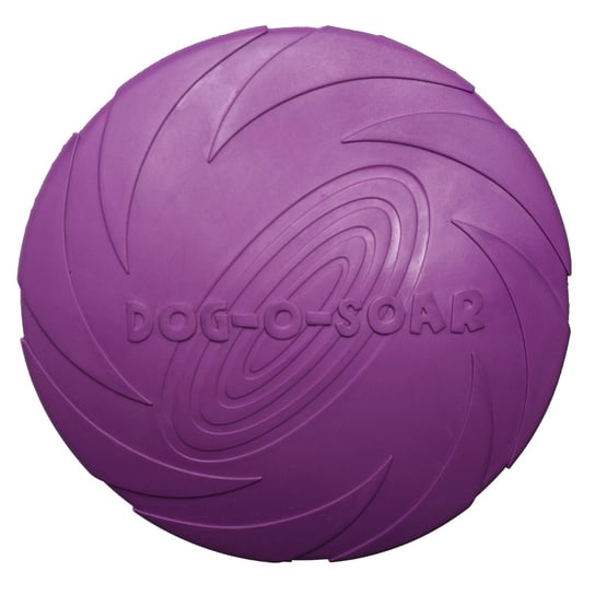 Dysk gumowy PET-NOVA RUB-DISC-VIOLET-22CM frisbee fioletowe 22 cm aromat wanilli PET-NOVA