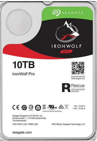 Dysk Hdd Seagate Ironwolf Pro St10000Ne000 (10 Tb ; 3.5"; 256 Mb; 7200 Obr/Min) Seagate