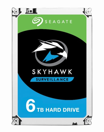 Dysk Hdd Seagate Skyhawk St6000Vx001 (6 Tb ; 3.5"; 256 Mb; 5900 Obr/Min) Seagate