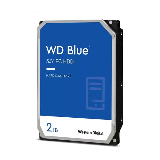 Dysk Hdd Wd Blue Wd20Ezbx (2 Tb ; 3.5"; 256 Mb; 7200 Obr/Min; Smr) Western Digital