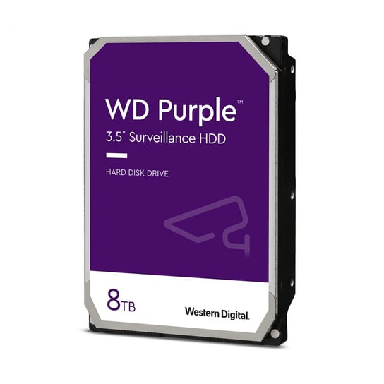 Dysk HDD WD Purple WD84PURZ (8 TB ; 3.5"; 128 MB; 5640 obr/min) Zamiennik/inny