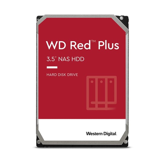 Dysk Hdd Wd Red Plus Wd140Efgx (14 Tb ; 3.5"; 512 Mb; 7200 Obr/Min) Western Digital