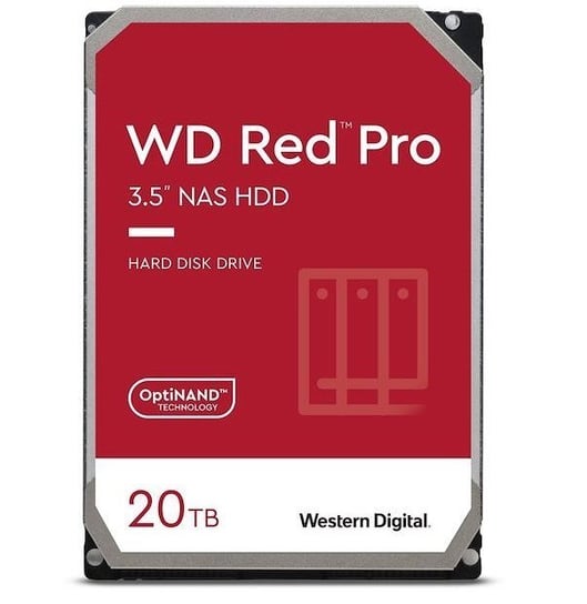 Dysk HDD WD Red Pro WD201KFGX (20 TB ; 3.5"; 512 MB; 7200 obr/min) Inna marka