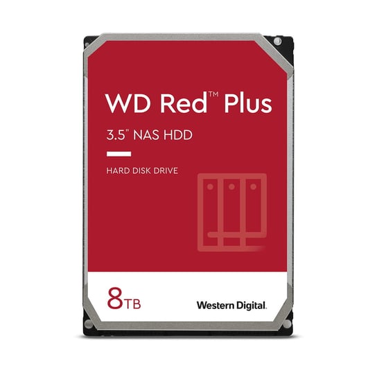 Dysk Hdd Wd Red Wd80Efzz (8 Tb ; 3.5"; 128 Mb; 5640 Obr/Min) Western Digital