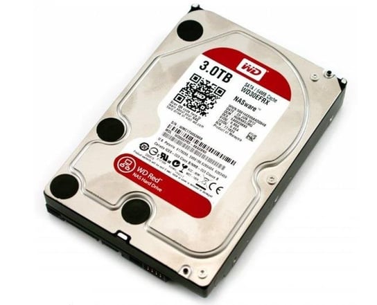 Dysk HDD WESTERN DIGITAL Red WD30EFRX, 3.5", 3 TB, SATA III, 64 MB Western Digital