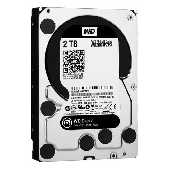 Dysk HDD WESTERN DIGITAL WD2003FZEX, 3.5", SATA III, 64 MB, 2 TB, 7200 obr./min. Western Digital