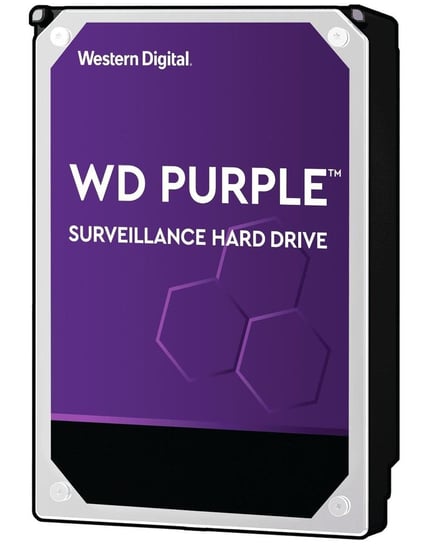 Dysk serwerowy WD Purple WD102PURZ, 10 TB, 3.5", SATA III, 256 MB, 7200 obr/min Western Digital