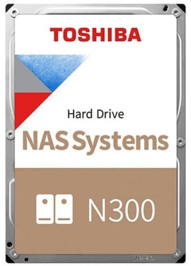 Dysk sieciowy NAS TOSHIBA N300 HDWG11AEZSTA, 3.5”, 10 TB, bulk Toshiba