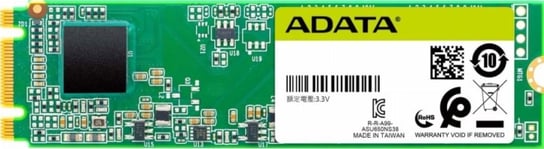 Dysk SSD ADATA Ultimate SU650 ASU650NS38-480GT-C, M.2 (2280), 480 GB, SATA III, 560 MB/s ADATA