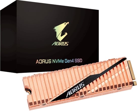 Dysk SSD AORUS GP-ASM2NE6200TTTD, M.2 (2280), 2 TB, PCI-E, 5000 MB/s Aorus