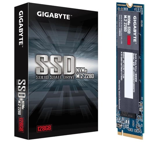 Dysk SSD GIGABYTE GP-GSM2NE3128GNTD, 128 GB, M.2, PCI Express 3.0 Gigabyte