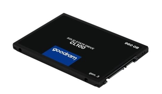 Dysk SSD GOODRAM CL100 G3, 2.5", 960 GB, SATA III, 460 MB/s GoodRam