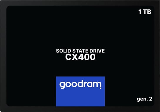 Dysk SSD GOODRAM CX400, 2.5", 1 TB, SATA III , 500 MB/s GoodRam