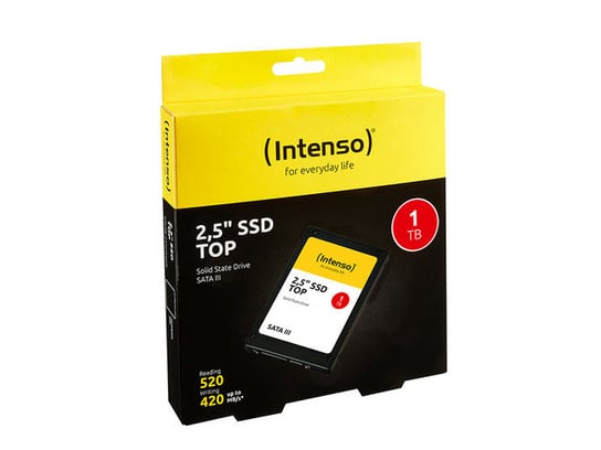 Dysk SSD INTENSO Top, 2.5", 1 TB, SATA III, 520 MB/S Intenso