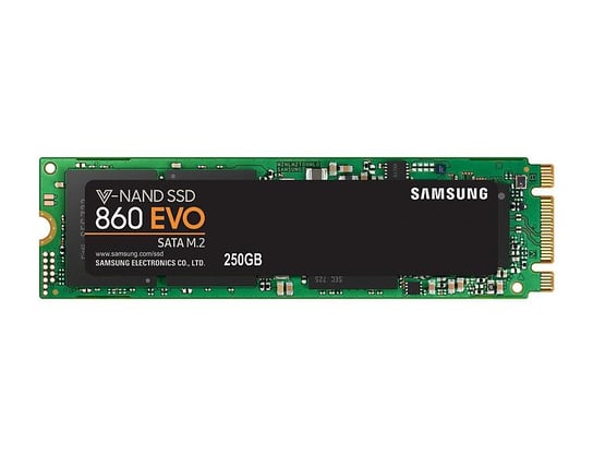 Dysk SSD SAMSUNG 860 EVO, M.2 (2280), 250 GB, SATA III, 520 MB/s Samsung