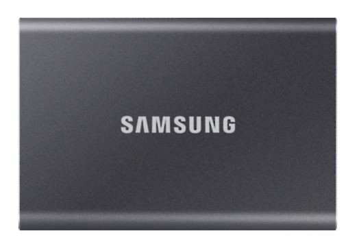Dysk SSD SAMSUNG Portable T7 MU-PC1T0T/WW, 1TB USB3.2 GEN.2 szary Samsung Electronics