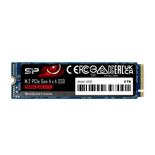 Dysk Ssd Silicon Power Ud85 2Tb M.2 Pcie Nvme Gen4X4 Nvme 1.4 3600/2800 Mb/S Silicon Power