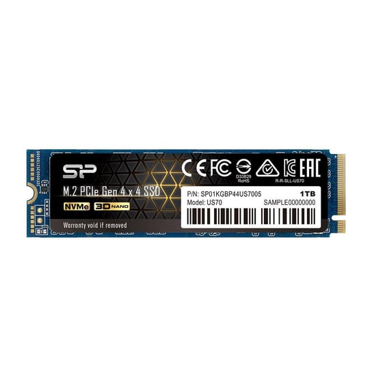 Dysk SSD SILICON POWER US70 SP01KGBP44US7005, 1 TB, M.2, PCIe NVMe 4.0 x4, TLC Silicon Power