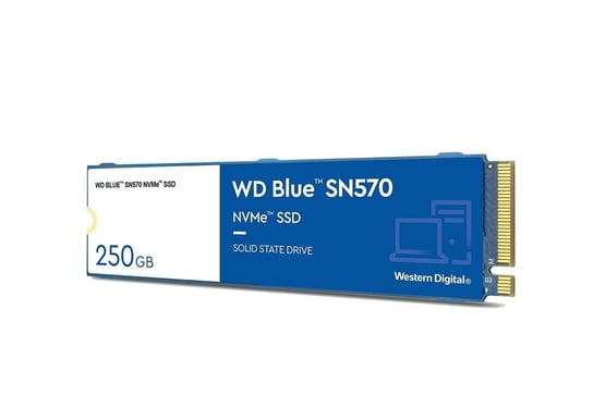 Dysk SSD WD Blue SN570 WDS250G3B0C (250 GB ; M.2; PCIe NVMe 3.0 x4) Western Digital
