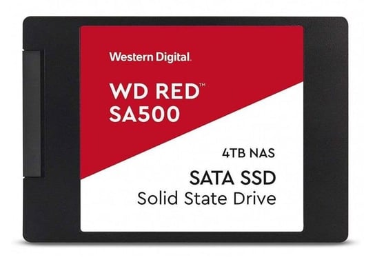 Dysk SSD WESTERN DIGITAL Red SA500, 4 TB, 2.5", SATA III Western Digital