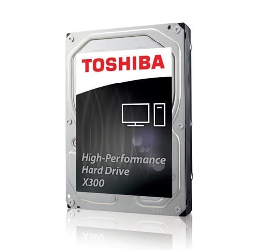Dysk twardy HDD TOSHIBA X300, 3,5", 10 TB, SATA III, 7200 obr./min Toshiba