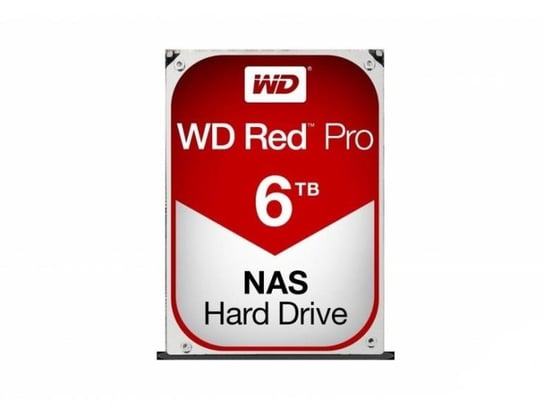Dysk twardy HDD WESTERN DIGITAL Red Pro WD6003FFBX, 3.5", 6 TB, SATA III, 256 MB, 7200 obr./min. Western Digital