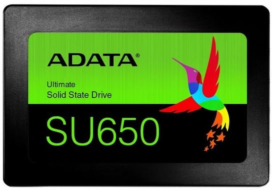 Dysk twardy SSD ADATA Ultimate SU650 ASU650SS-120GT-R, 2.5", 120 GB, SATA III, 520 MB/s ADATA