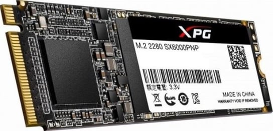 Dysk twardy SSD ADATA XPG SX6000Pro ASX6000PNP-512GT-C, M.2 (2280), 512 GB, PCI-E, 2100 MB/s ADATA