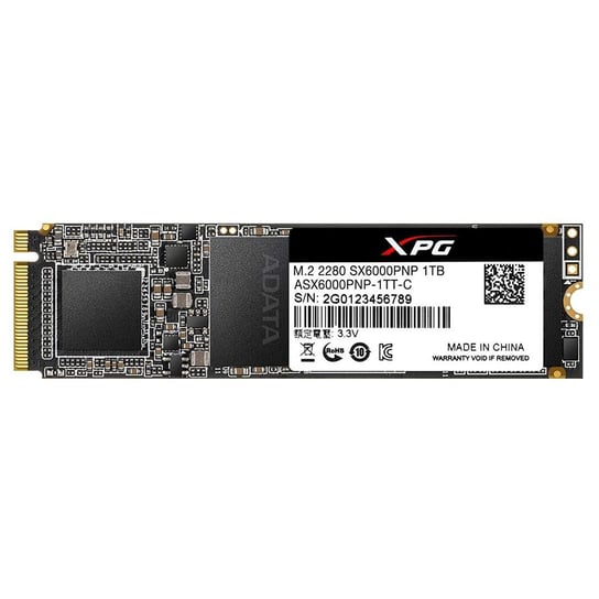 Dysk twardy SSD ADATA XPG SX6000Pro, M.2 (2280), 1 TB, PCI-E, 2100 MB/s ADATA