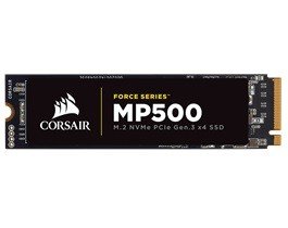 Dysk twardy SSD CORSAIR MP500 Series, M.2 (2280), 480 GB, 3000 MB/s, PCI-E (NVme) Corsair