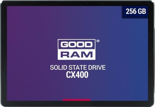 Dysk twardy SSD GOODRAM CX400 SSDPR-CX400-256, 2.5", 256 GB, SATA III, 550 Mb/s GoodRam