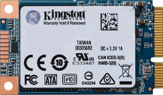 Dysk twardy SSD KINGSTON UV500 SUV500MS/120G, mSATA, 120 GB, SATA III, 520 MB/s Kingston