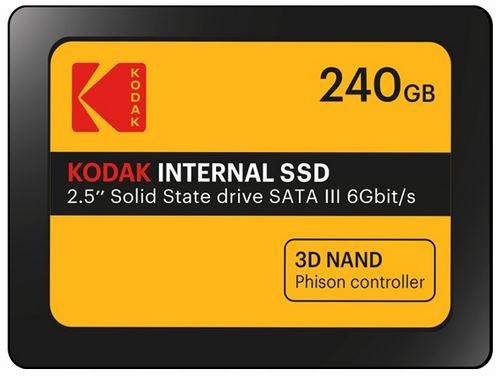 Dysk twardy SSD KODAK X150, 2.5”, 240 GB, SATA III, 520 MB/s Kodak