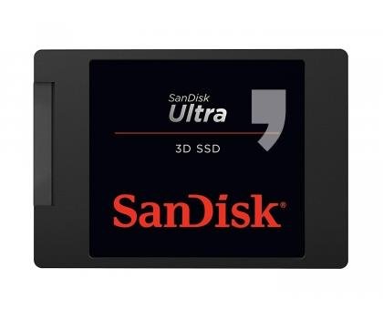 Dysk twardy SSD SANDISK Ultra 3D SDSSDH3-250G-G25, 2.5", 250 GB, SATA III, 550 MB/s SanDisk