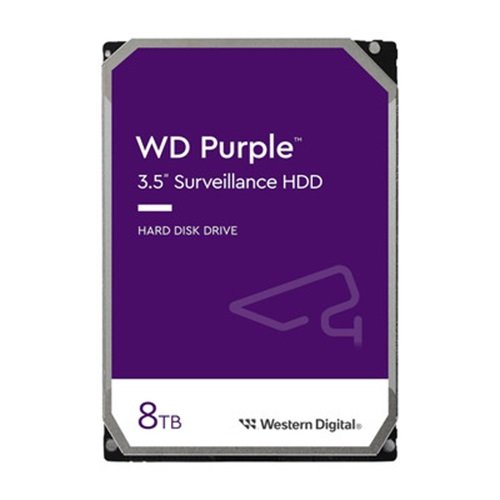 Dysk twardy Western Digital PURPLE 3.5'' HDD 8TB 5640RPM SATA 6Gb/s 256MB | WD85PURZ Western Digital