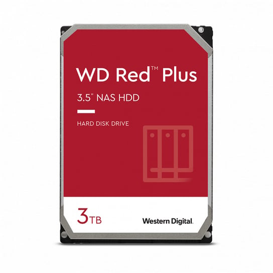 Dysk WD Red Plus WD30EFZX 3TB sATA III 128MB Western Digital